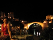 Bośnia i Hercegowina - Mostar i ja w tej pięknej otoczce 