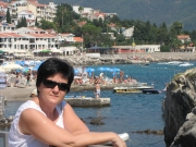 Czarnogóra - promenada wzdłuż nabrzeża w Herceg Novi