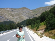 Czarnogóra - na tle Gór Durmitoru - mały jogging