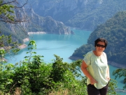 Czarnogóra - widok na Pivsko Jezero