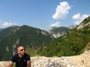 Czarnogóra - widok na góry Durmitoru 