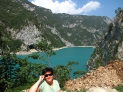 Czarnogóra - widok na Pivsko Jezero